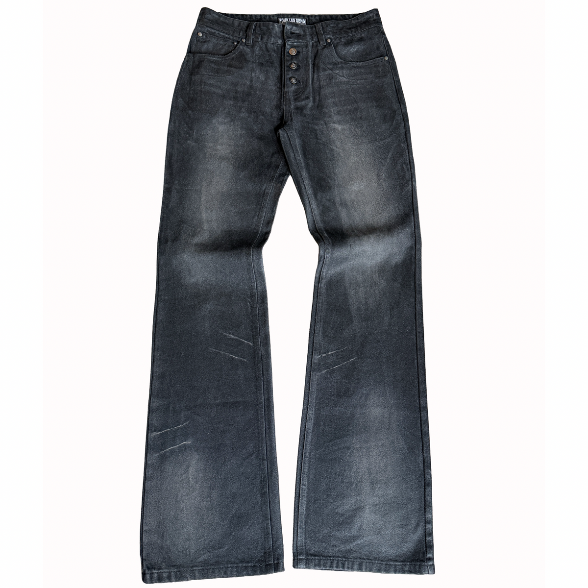 COAL WAXED BOOTCUT DENIM