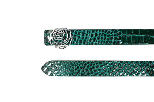 PLG REVERSIBLE BELT *GREEN/BLACK*